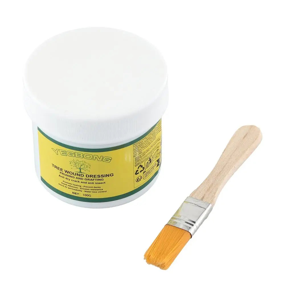 100g Tree Grafting Paste Tree Wound Paste Smear Agent Tree Pruning Sealer Plant Saw Cuts Coating Pruning Heal Wound Repair Tools