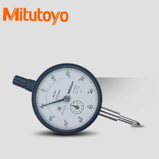 Mitutoyo Dial Indicator Standard Plunger 2046S 10mm Gauge Test Inspection Dial Gauge Standard Plunger Multimeter Tools Dial Gau