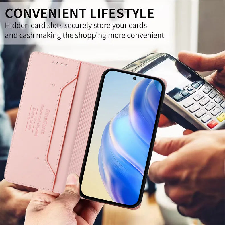 For Tecno Camon 50 Pro Anti-theft brush Magnetic Leather Wallet Case for Tecno Camon 50 Luxury Book Cover Camon 50 50Pro Etui