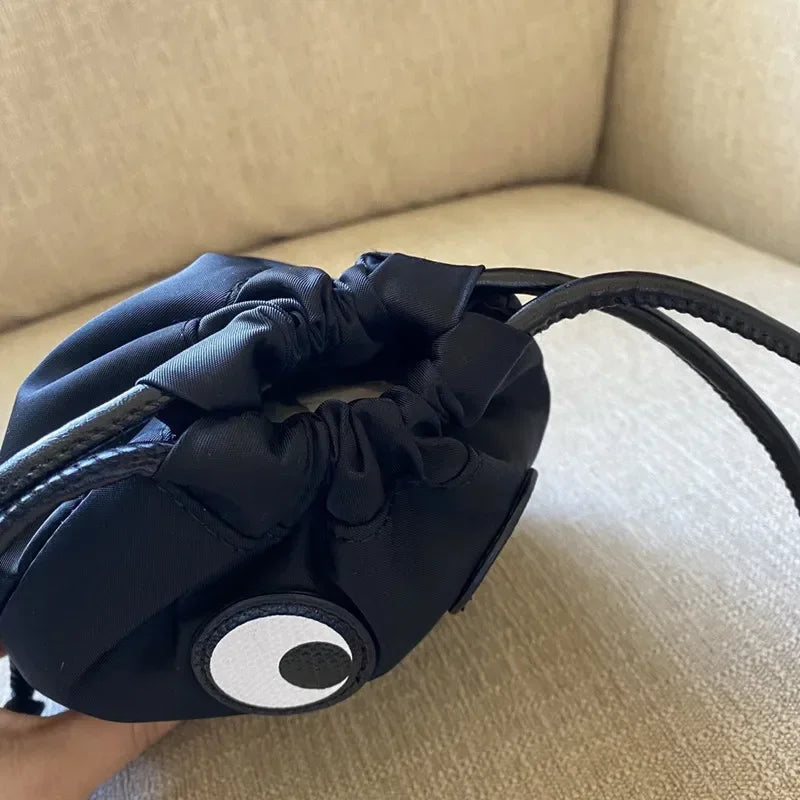 Lightweight Waterproof Storage Bag Drawstring Bag for Going Out Korean ins Baba Mommy Bag 2024 New Mother and Baby Bag