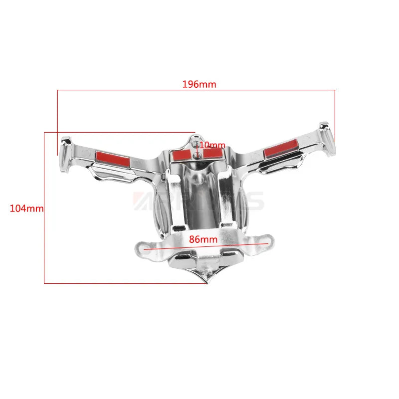 Chrome Tappet / Lifter Block Accent Trim Cover For Harley Twin Cam 00-17 Touring Electra Glide Dyna Fat Bob Breakout