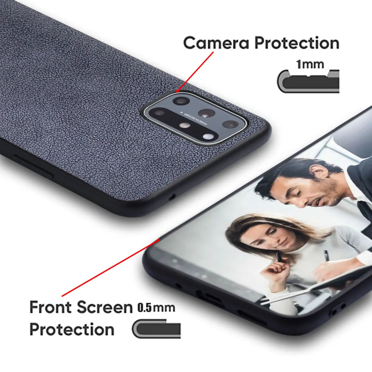 Premium Luxury leather Phone Case for Honor 90 Lite 70 50 20 Pro 10 Retro Business Style Solid color cover funda capa
