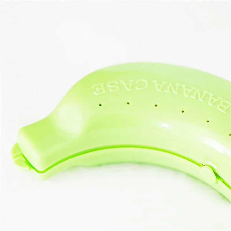 Banana Trip Outdoor Travel Storage Box Cute Banana Case Protector Container Trip Outdoor Lunch Fruit Storage Box Holder