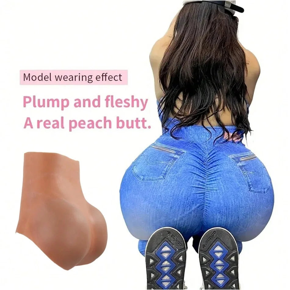 Women's High Waist Shaping Pants Silicone Hip Enhancer Artificial Butt Lifter Enhance Body Curves Hip Opening Underwear