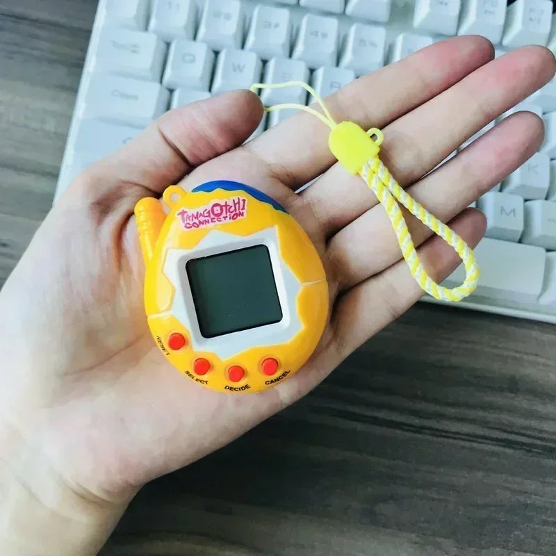 50pcs 90S Nostalgic Virtual Cyber Pet Toy Keyring Pets Toys Gift Tamagotchi Electronic Pets Gift Christmas Educational Funny