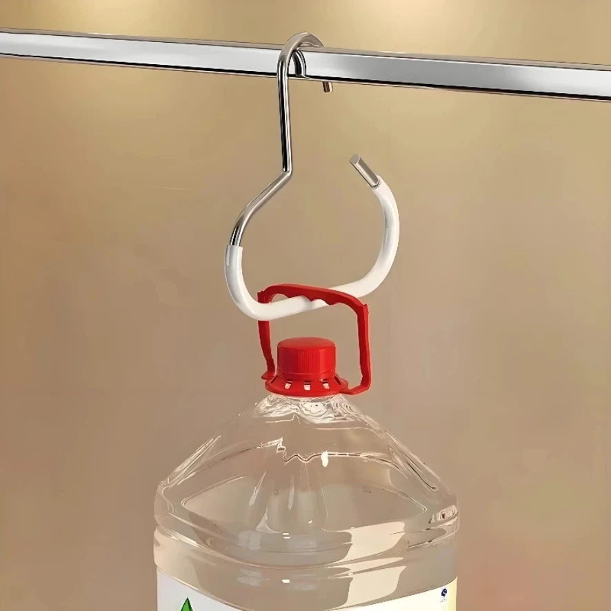 Circle Ring Hat Hanger 8 Hats Display Rack Baseball Cap Organizer Scarf Towel Tie Storage Holder for Closet Bedroom Saving Space