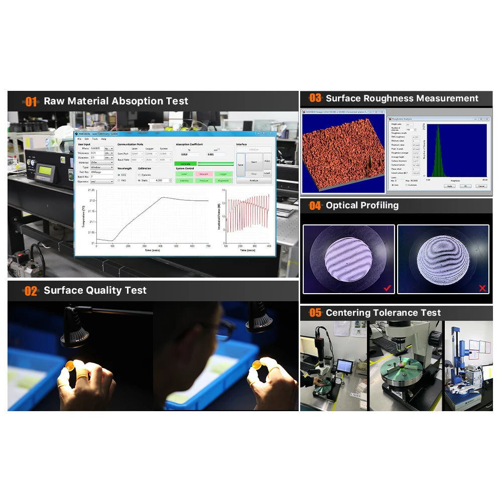 LumenEdge USA CVD Znse CO2 Focus Lens Dia.18 19.05 20 mm FL38.1 50.8 63.5 101.6 127mm for Laser Engraving Cutting Machine