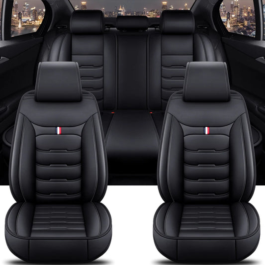 Universal Pu Leather Car Seat Covers for Mercedes GLA CLA CLS GLC GLE GLK GLS CLK SLC SL ML GL Car Accessories