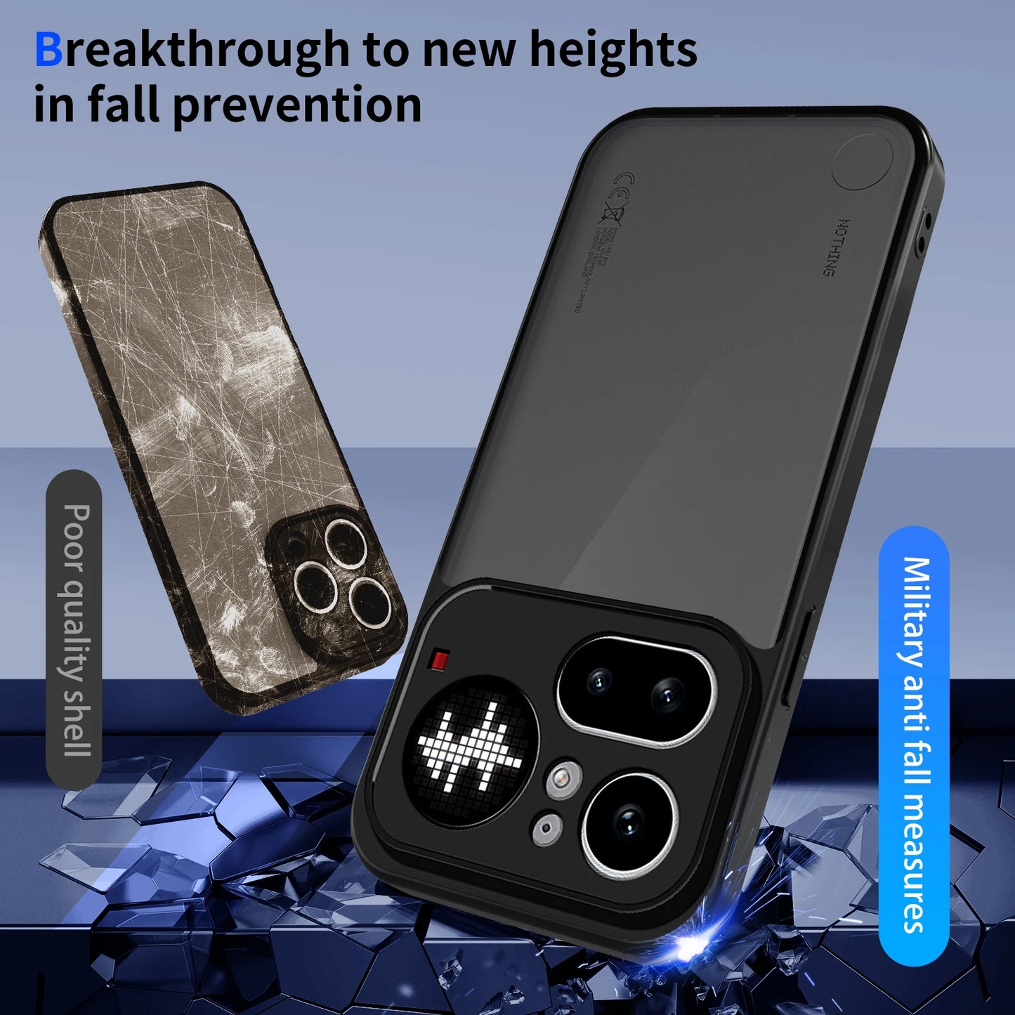 Nothing Phone 4A Pro Case Skin Feeling Silicone TPU Bumper Clear Hard Back Cover Case for Nothing Phone 4A Pro 5G A069P 2026