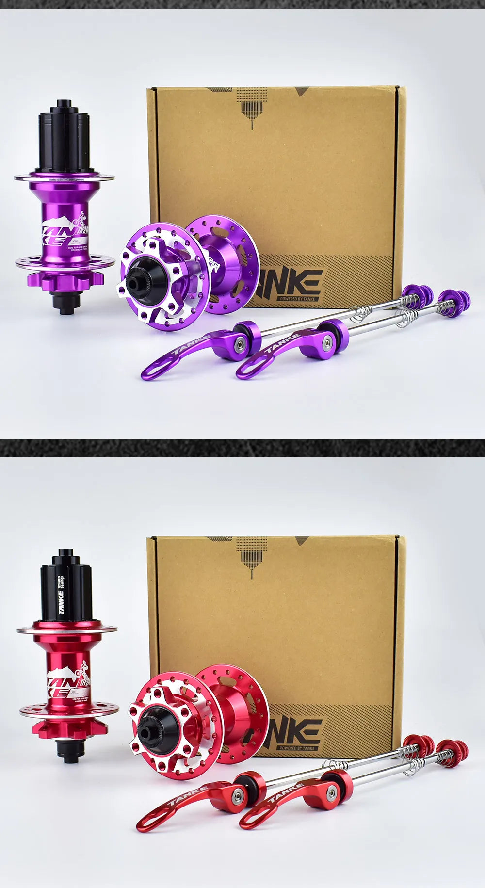 TANKE 120 Click Hub Bearing MTB Hub Front Rear 32 36 Holes Disc Brake Bicycle Hubs 7 8 9 10 11 12 Speed Quick Release 6 Pawl Hub