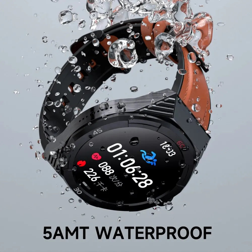 LOKMAT COMET 2 PRO Smart Watch Bluetooth Calls Watch Waterproof Fitness Tracker Heart Rate Message Push Smartwatches for Phone