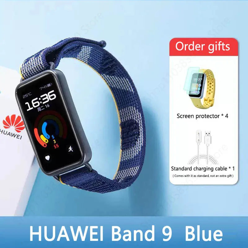 2024 New Original HUAWEI Band 9 Smart bracelet 1.47'' AMOLED Screen Heart Rate 2 Weeks Battery Life Smartband