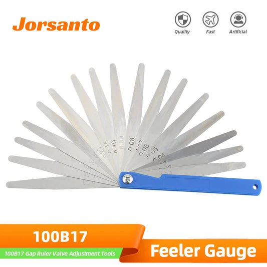 Feeler Gauge Metric Inch Spark Plug Gauge Valve Probes Filler Gauge Probe Thickness Gauge Spark Plug Gap Tools Thickness Set