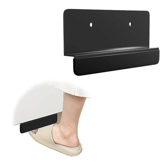 Practical Free Design Cabinet Foot Pull Bracket Carbon Steel Trash Cabinet Foot Pull Touchless Hands Trash Drawer Home Hardware