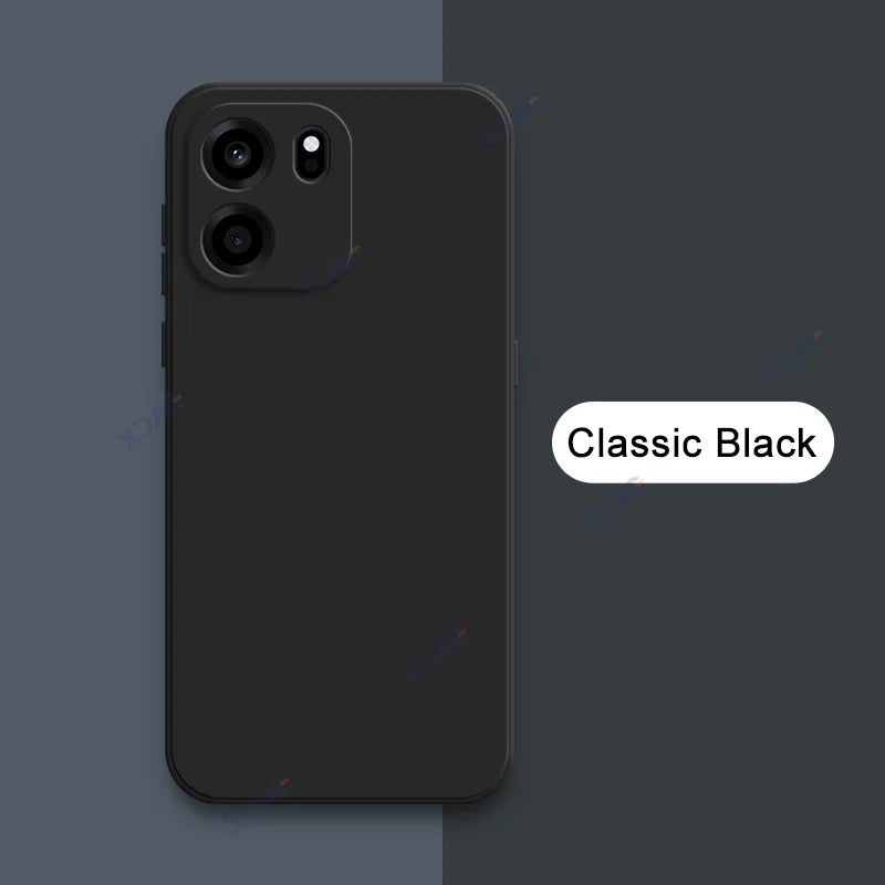 Luxury Dual Liner Phone Cases for OnePlus Turbo 6V Nord CE6 Shockproof Covers Turbo6V NordCE6 CE 6 Square Liquid Silicone Coque