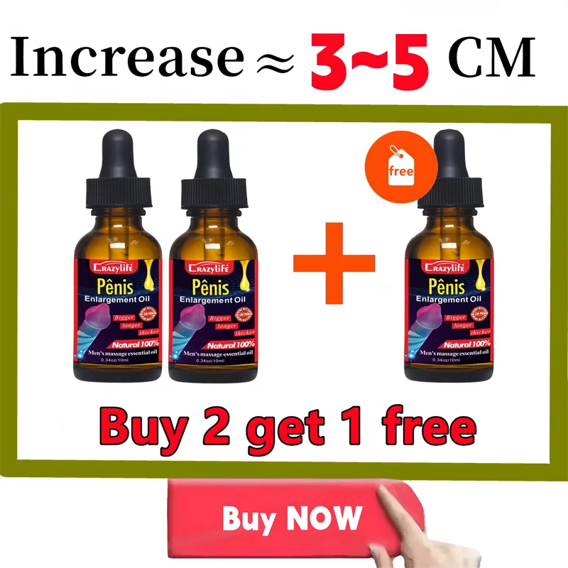 Effective Increase Men's Big Dick Enlargement Fluid Penis Erection Enhancement Male Health Care Enlargement Massage Enlargement。