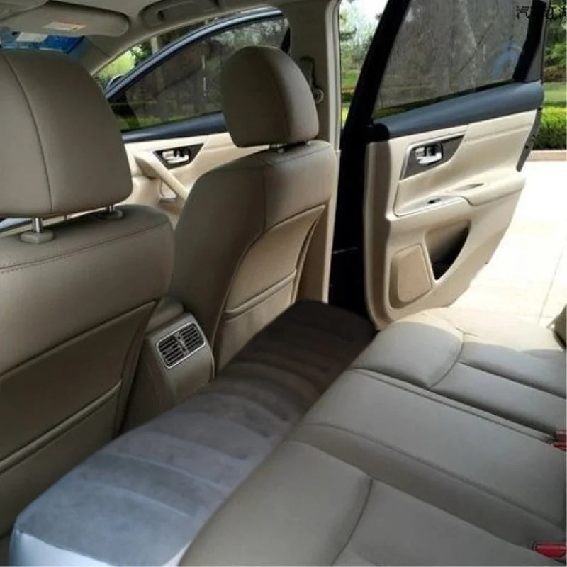 Car Rear Seat Gap Pad Inflatable Mattress For Sleep Camping Outdoor Rear Row Feet Mattress Air Matt Self-Inflating Mattress