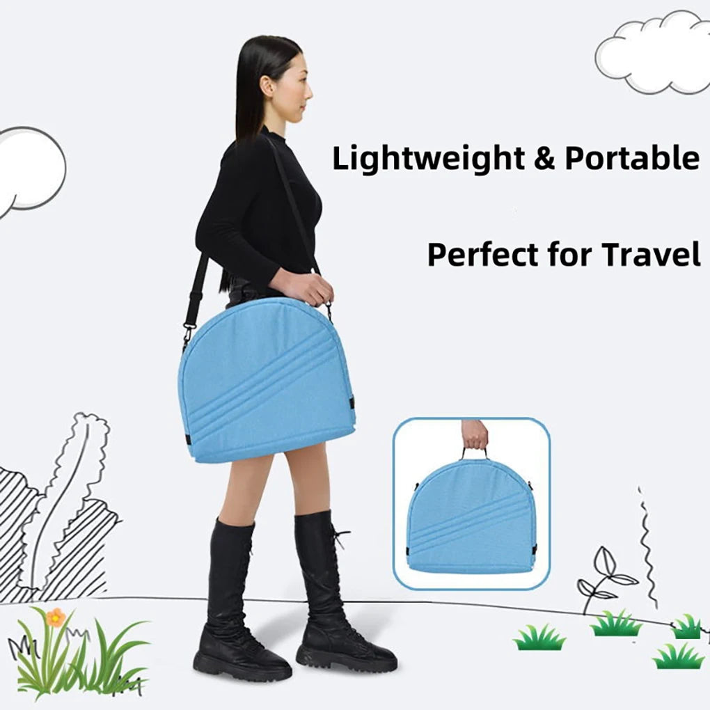 Portable Foldable Baby Crib with Mosquito Net Travel Backpack Playpen for Newborns 2-12 Months Multi-Function Baby Bed with Toys