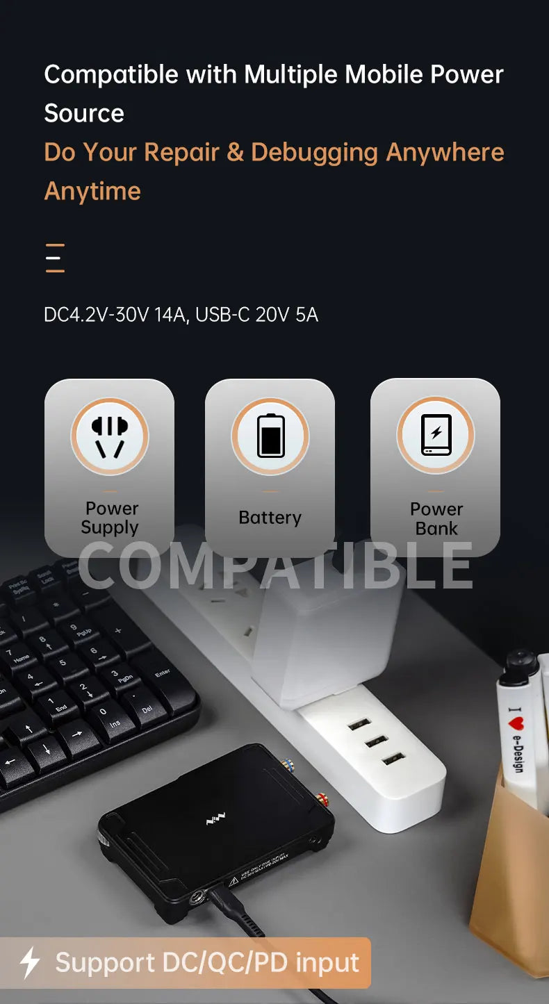 Miniware MDP-P906 Digital Power Supply Adjustable 30V 10A CV CC Output DC Mini Laboratory Programmable Linear Power Meter Module