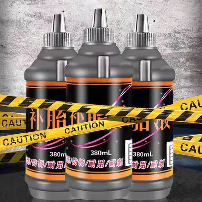 1PC 380ml Large Capacity Car Tire Repair Kit Non-destructive Fast Flat Tire Repair Kit For Small And Medium Wheeled Tire Sealant