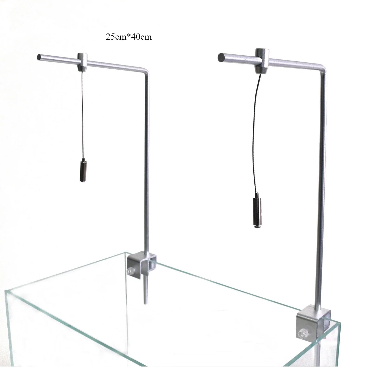 Fish Tank Light Rack Aquatic Plant Lighting Holder Fish Tank Hanging Bracket Adjustable Light Hanger Feeding Fish Tool Accessory