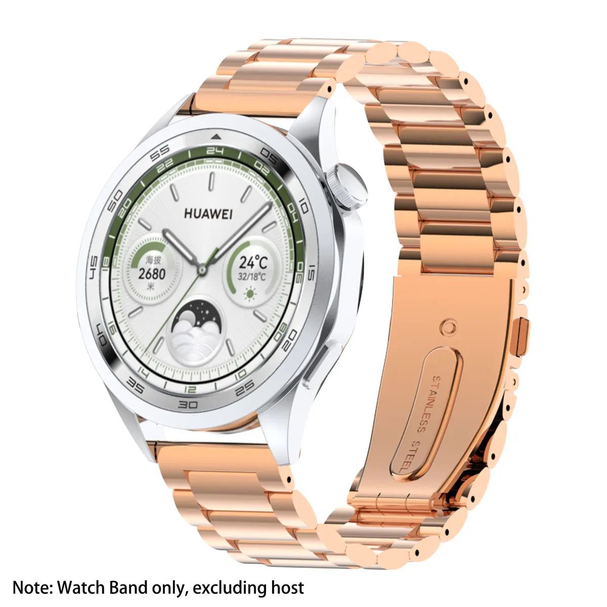 For HUAWEI Watch GT 4 5 6 Band, 18mm 22mm Metal Stainless Steel Replacement Strap for Men Women, HUAWEI WATCH GT 41mm 46mm strap