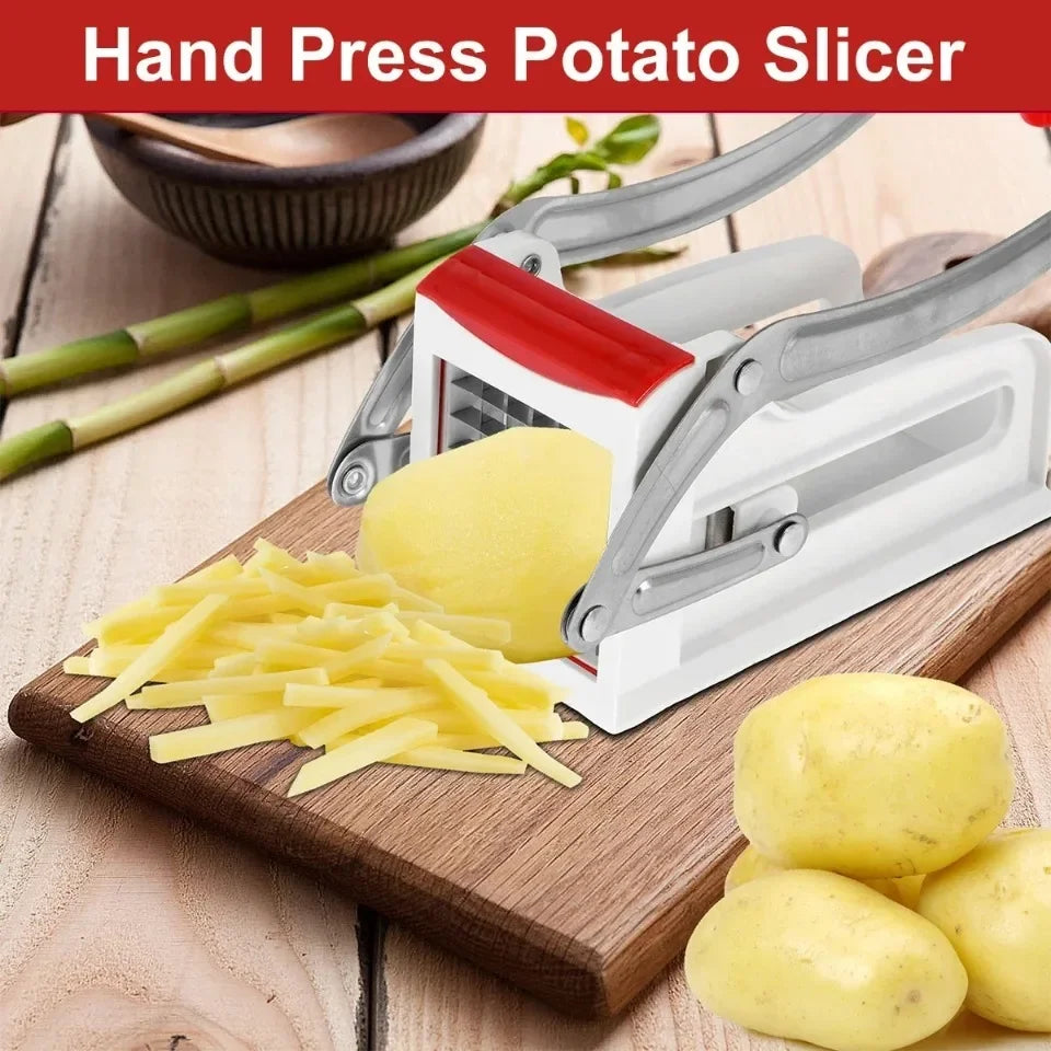 Potato Slicer Machine Home Press Type Slitter Small-scale Portable Kitchen Tool Hand Movement Carrot Slicing Gadget Simple Tool