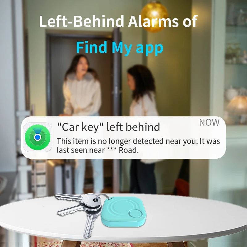 Mini Smart Tracker Bluetooth Key Positioner Anti Lost Reminder Device with Apple Find My APP MFI Rated Car Key Pet Kids Finder