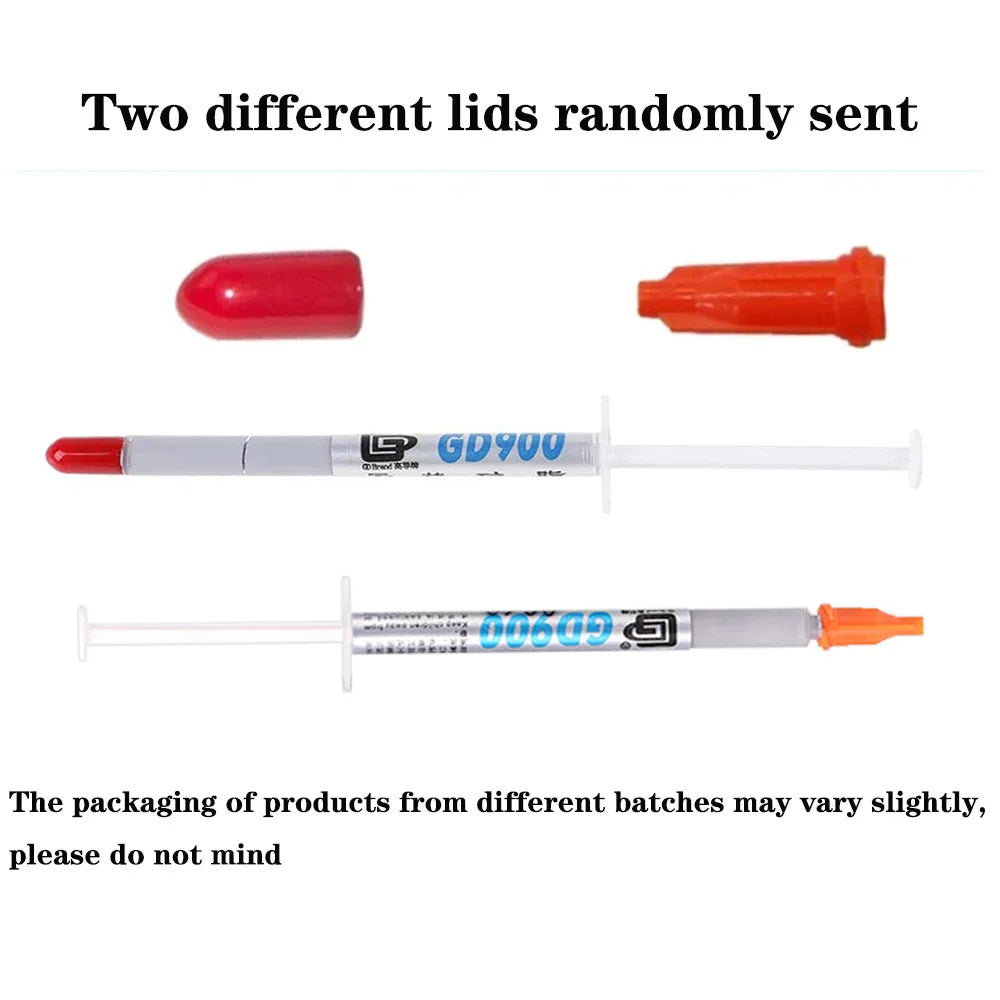 GD900 1g/7g/15g/30g Thermal Grease PC Water Cooler CPU Cooler Thermal Paste Heatsink Processor Thermal Grease Paste