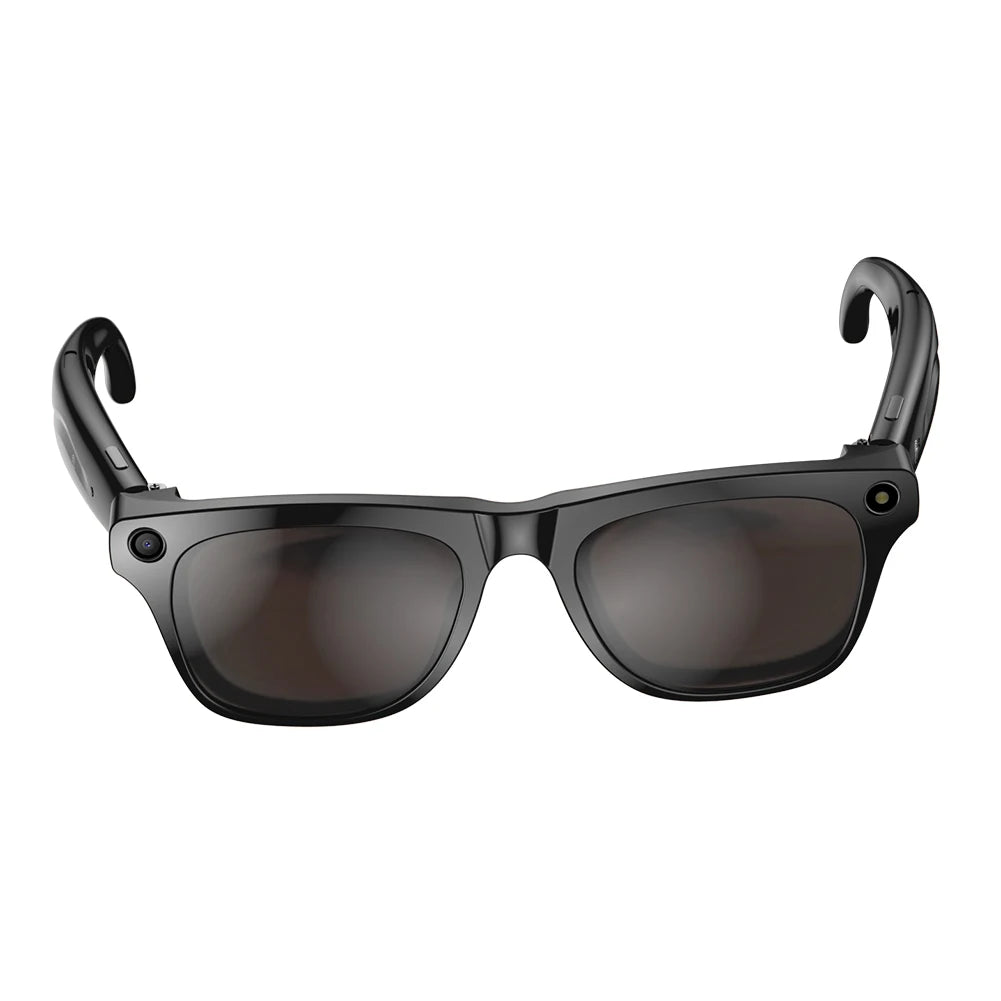 1080P HD AI Smart Glasses Chat GPT 100MP Camera Sunglasses Bluetooth Call 260Mah Battery Voice Assistant Control Smart Glasses