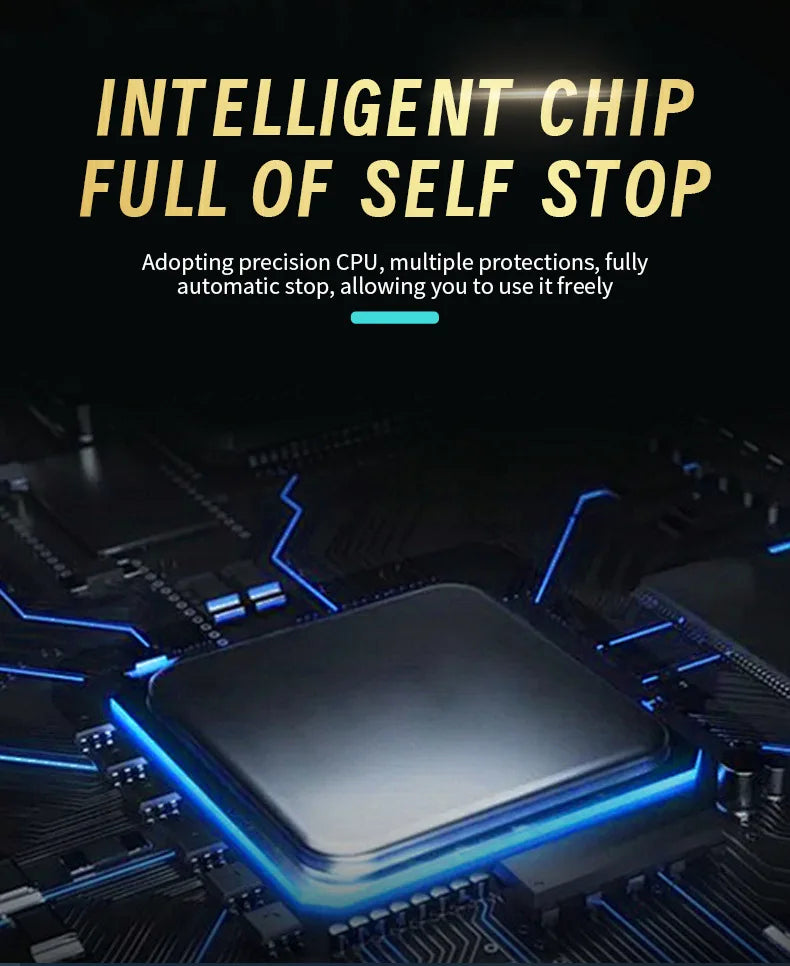 Car Battery Charger Intelligent Pulse Repair LCD Display 12V Car Battery Motorcycle Battery Charging Battery Repair Charger