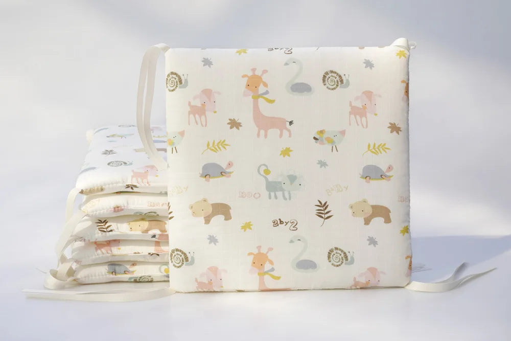 Baby Bed Bumper Newborn Bed Guardrail Anti-collision Removable Washable Baby Bed Safety Rails 6Pcs