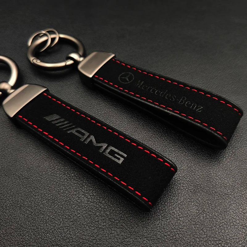 2024 New Man Keyring Women Luxury Car Keychain For Mercedes Benz AMG W204 W205 W212 W213 W222 x153 W176 W177 Keychain Accessory