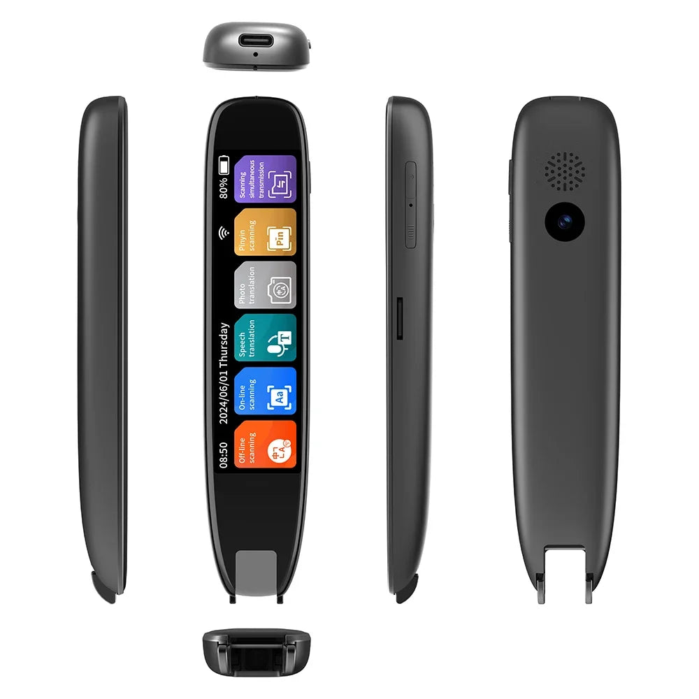 S65pro Dictionary Translation Pen Scan Reader Device Text Scanning Reading Translator WiFi/BT Connection Online Photo Translate