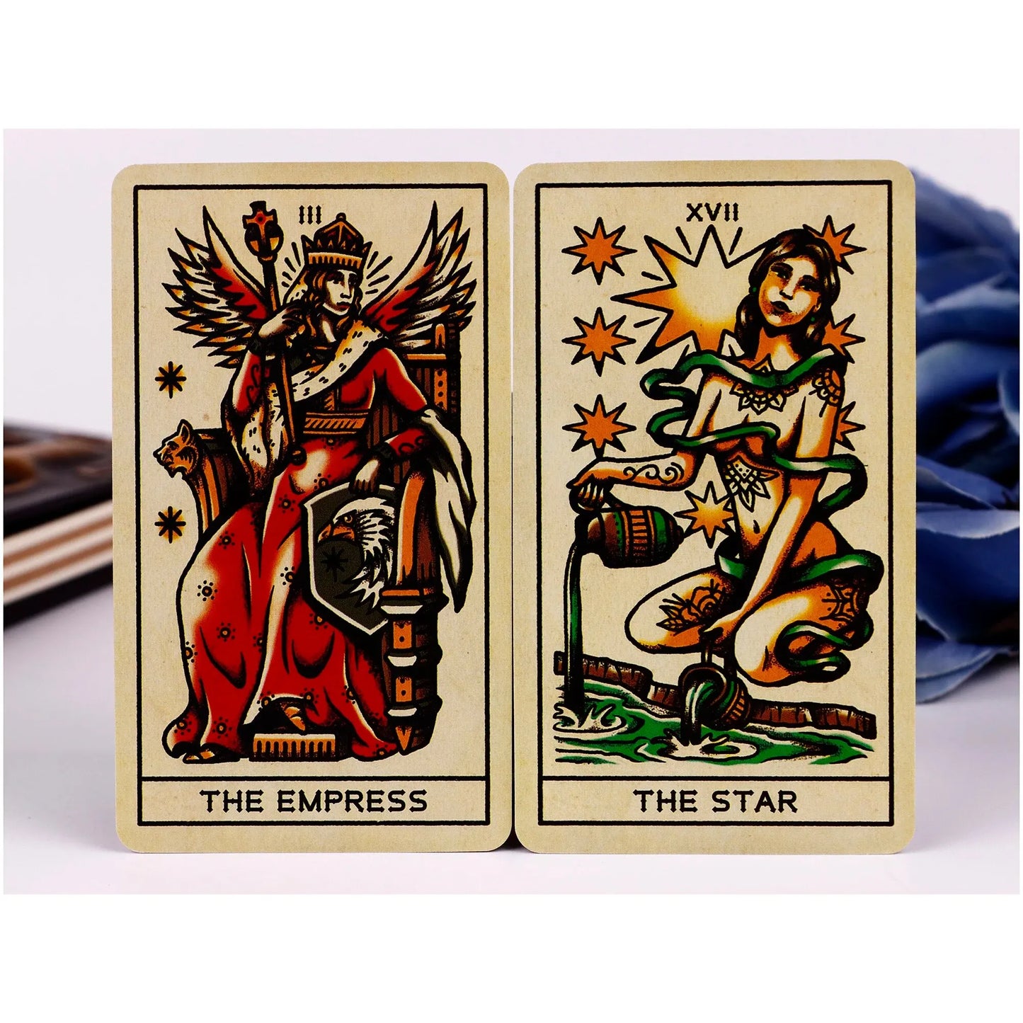 High Quality Tarot Cards 12*7 Cm With Guidebook Board Games For Family Divination Classic Astrologia Oracle Decks.