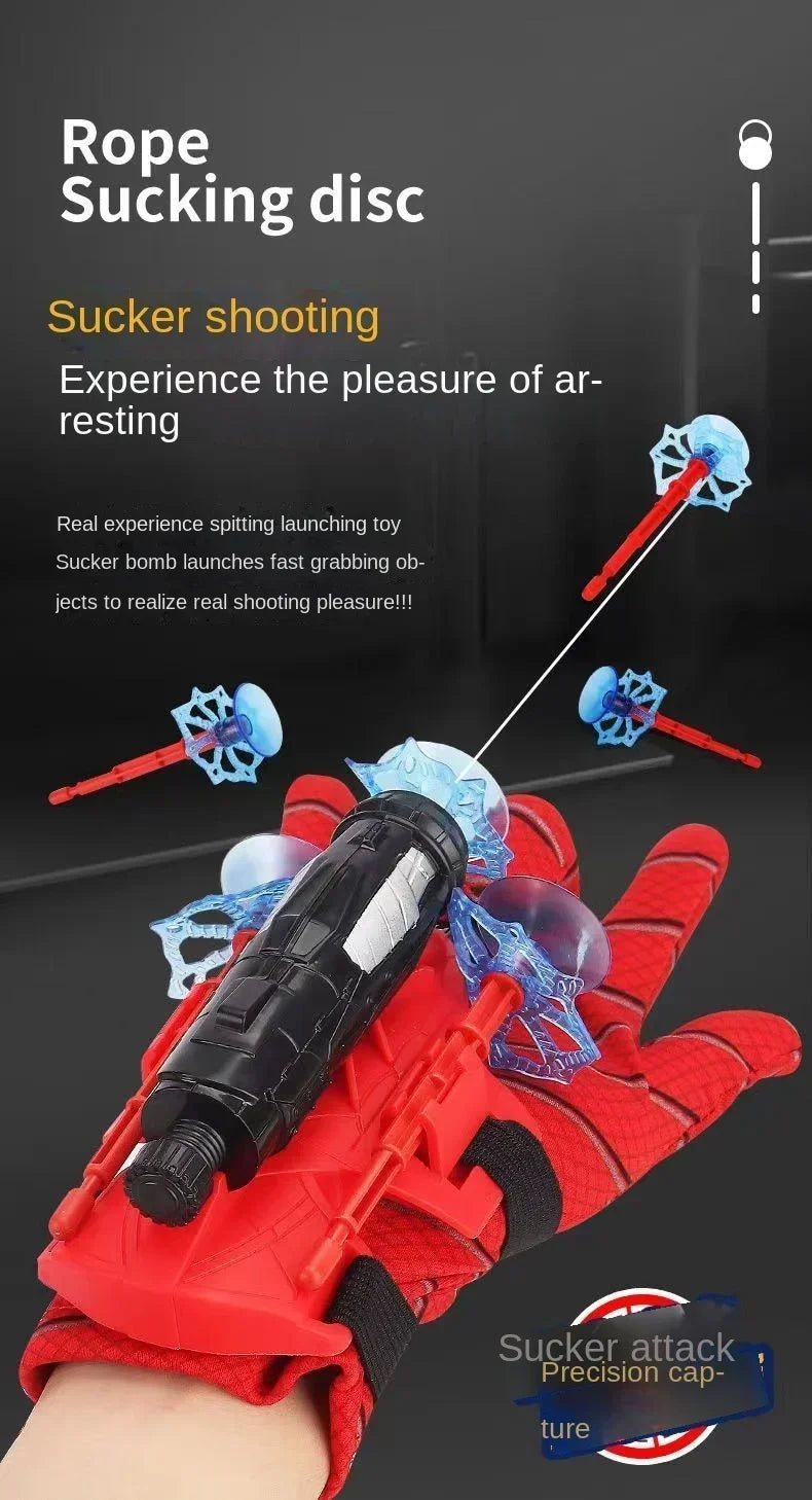 New Cosplay Spider Figure Web Shooters Toys Wrist Launcher Device  Accessories Props Spider-Line Toys Gifts