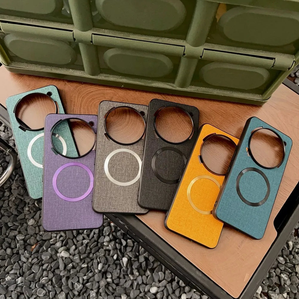 For Nothing Phone 3A Pro Case Luxury PU Magnetic Wireless Charging Protective Back Cover Case For Nothing Phone 3A 2A 3 A Shell