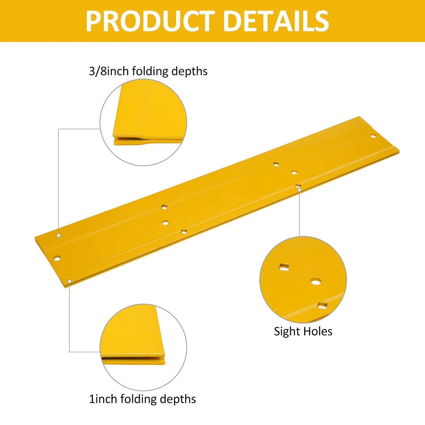 18 Inch Metal Bender Hand Tool Sheet Metal Folding Tool for Duct Bending Metal Bending Tools