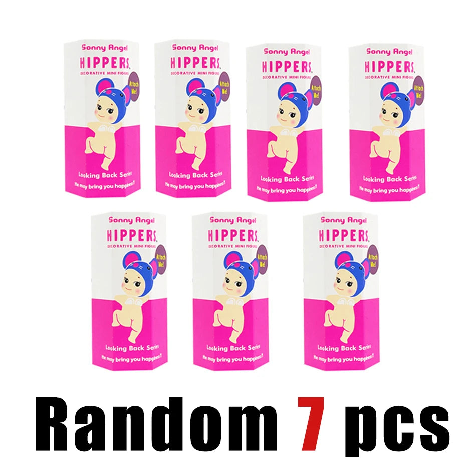 Sonny Angel In Stock Lying Down Hippers Action Figures Cute Mysterious Surprise Toy Anime Model Doll Children Christmas Gifts