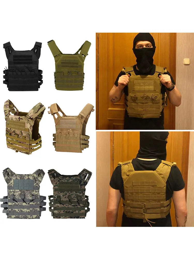 New Tactical Vest JPC Quick Release Buckle Triple Magazine Pouch Hunting Carrier Airsoft Accessory MOLLE Army CS Game Vest Gear