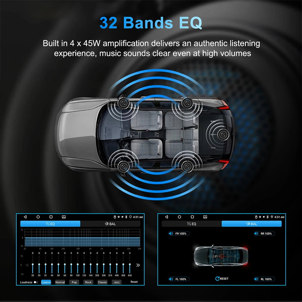 VW 9-inch Universal Android 11 Car Stereo CarPlay Head Unit Bluetooth FM Radio GPS for VW Passat Golf MK5 MK6 Jetta T5 EOS POLO