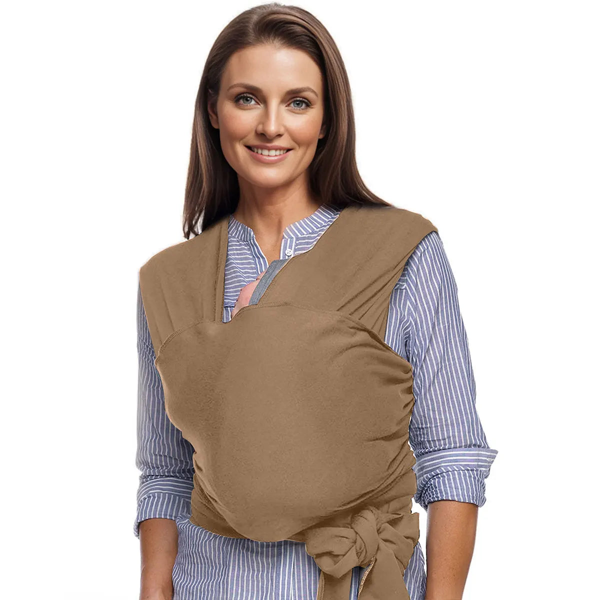 Newborn infants and young children carry a multi-functional front hugging device for children to go out and hold their babies.