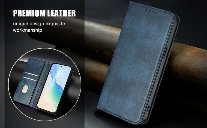 For Tecno Camon 50 Pro 2026 RFID Leather Wallet Funda for Tecno Camon 40 Premier Case Phone Camon 50 40 Pro Magnetic Flip Cover