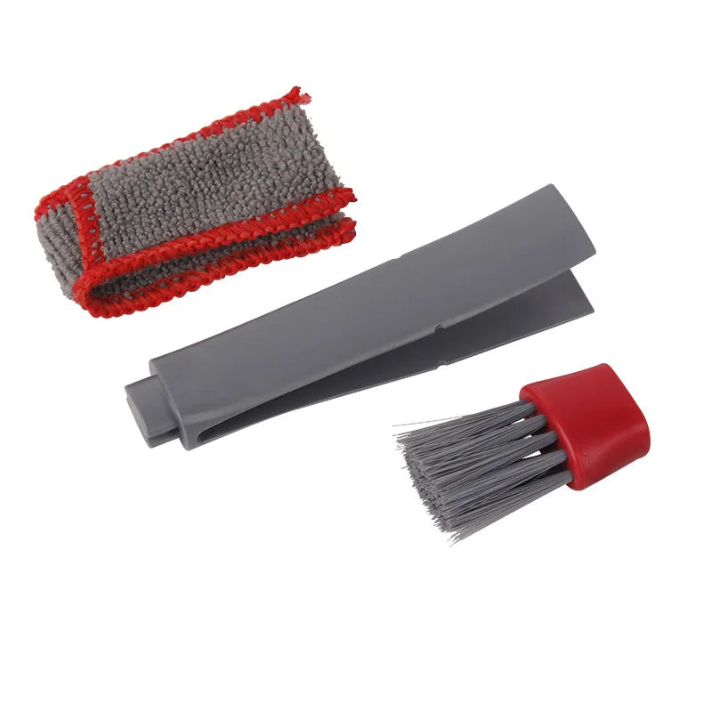 2PCS Car Air Vent Brush Double head Brushes Conditioner Vent Brush Microfibre Car Grille Dashboard Interior Car Cleaning Tools