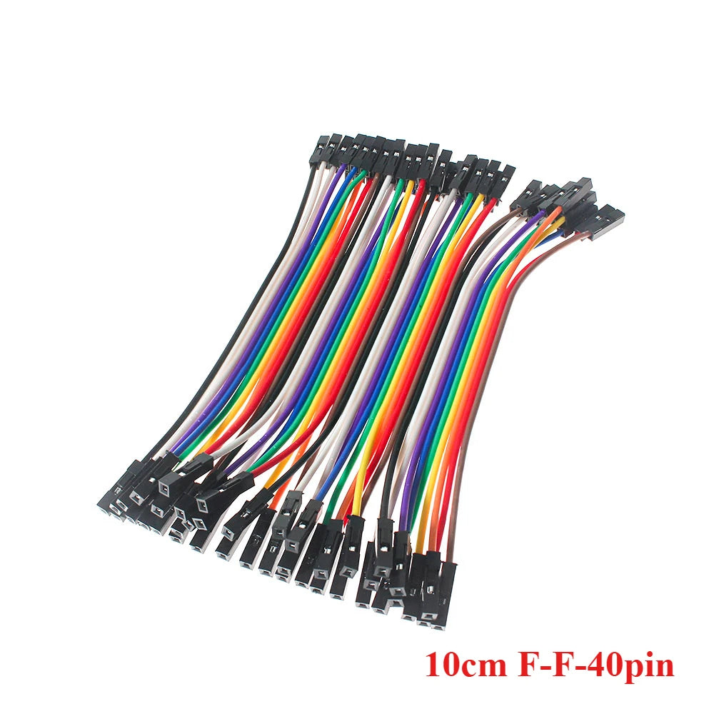 Dupont Line 10/15/20CM 40Pin Male To Male + Male To Female and Female To Female Jumper Wire Dupont Cable for Arduino DIY KIT