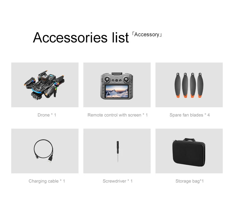 A14 PRO MAX Drone 8K Professional Camera Four-Axis Aerial Photography with Screen Remote Control 5000M 5G WIFI GPS FPV RC Dron