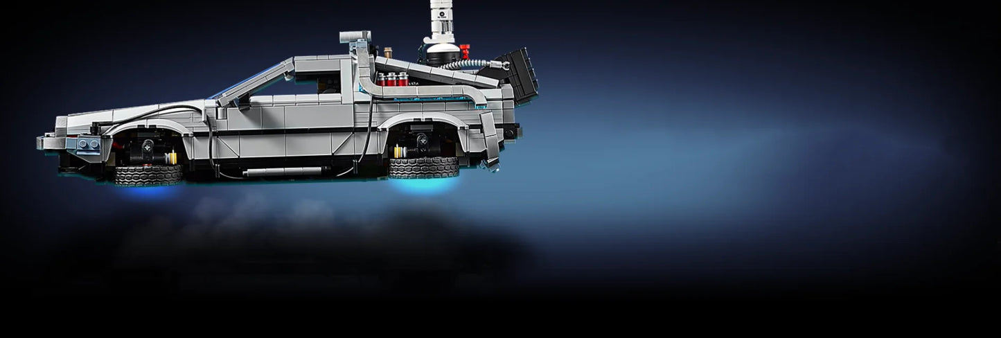 Technical NEW 1872Pcs Back to the Future Time Machine Building Blocks Vehicle Model 10300 Car Assemble Bricks oys Gifts For Kids