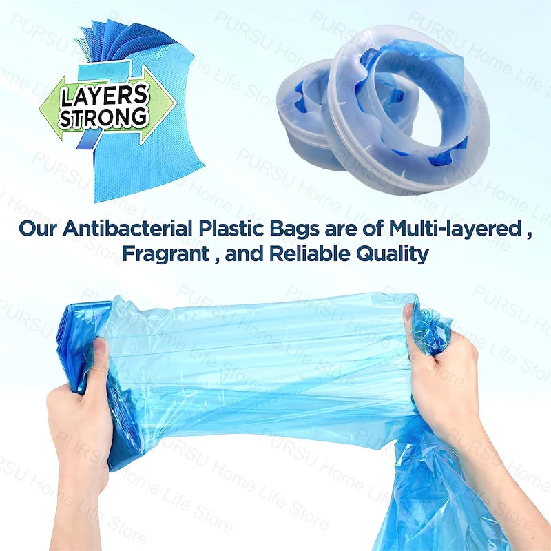 Bady Diaper Refill Bags For Tommee Tippee For Twist & click For Sangenic Tec Diaper Pails Degradable Garbage Replacement Bag