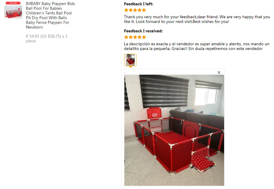 Baby Playpen for Children Large Size Baby Playground Infant Safety Barriers Dry Balls Pool Newborn Stocking Activity Game Park