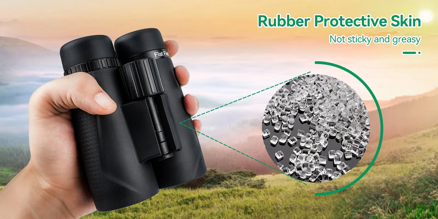 Svbony SA205 Binoculars ED Flat-field 8X42/10X42 Professional IP67 Waterproof BAK4 Twist-up Eyecups for Travelling Bird Watching